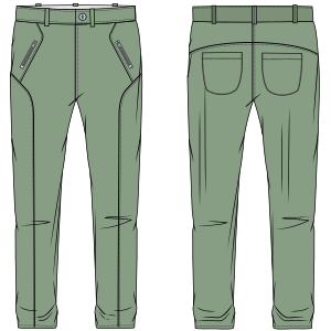Fashion sewing patterns for MEN Trousers Trousers 790